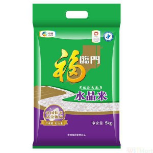 福临门 东北大米 水晶米 中粮出品 大米5kg