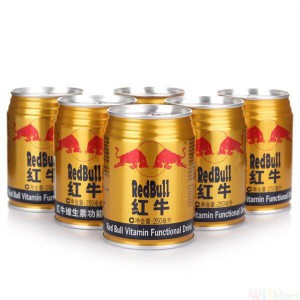 红牛 维生素功能饮料 250ml*6罐 组合装